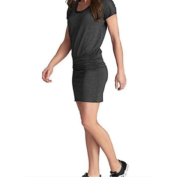 NWOT ATHLETA Odyssey Tee-Dress Lavender XS - Picture 2 of 5